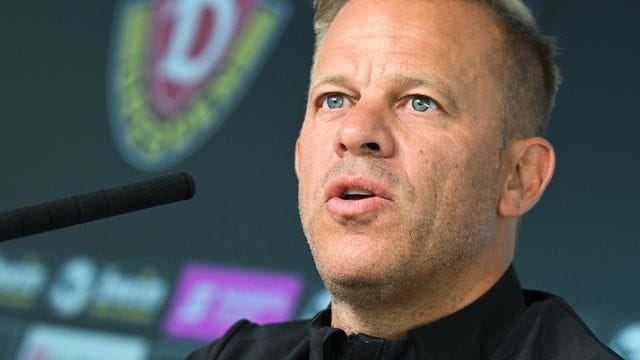 Neuer Trainer von Dynamo Dresden: Markus Anfang.