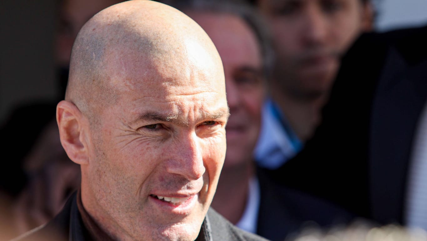 Zinedine Zidane: Er könnte bald Trainer von Paris Saint-Germain sein.