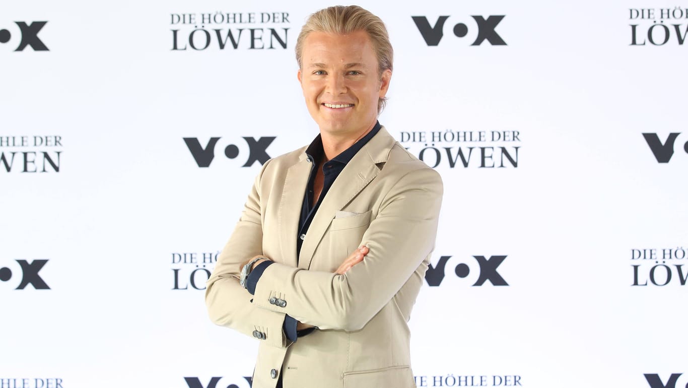 Nico Rosberg: Hier beim Pressetermin zur 8. Staffel von "Die Höhle der Löwen".
