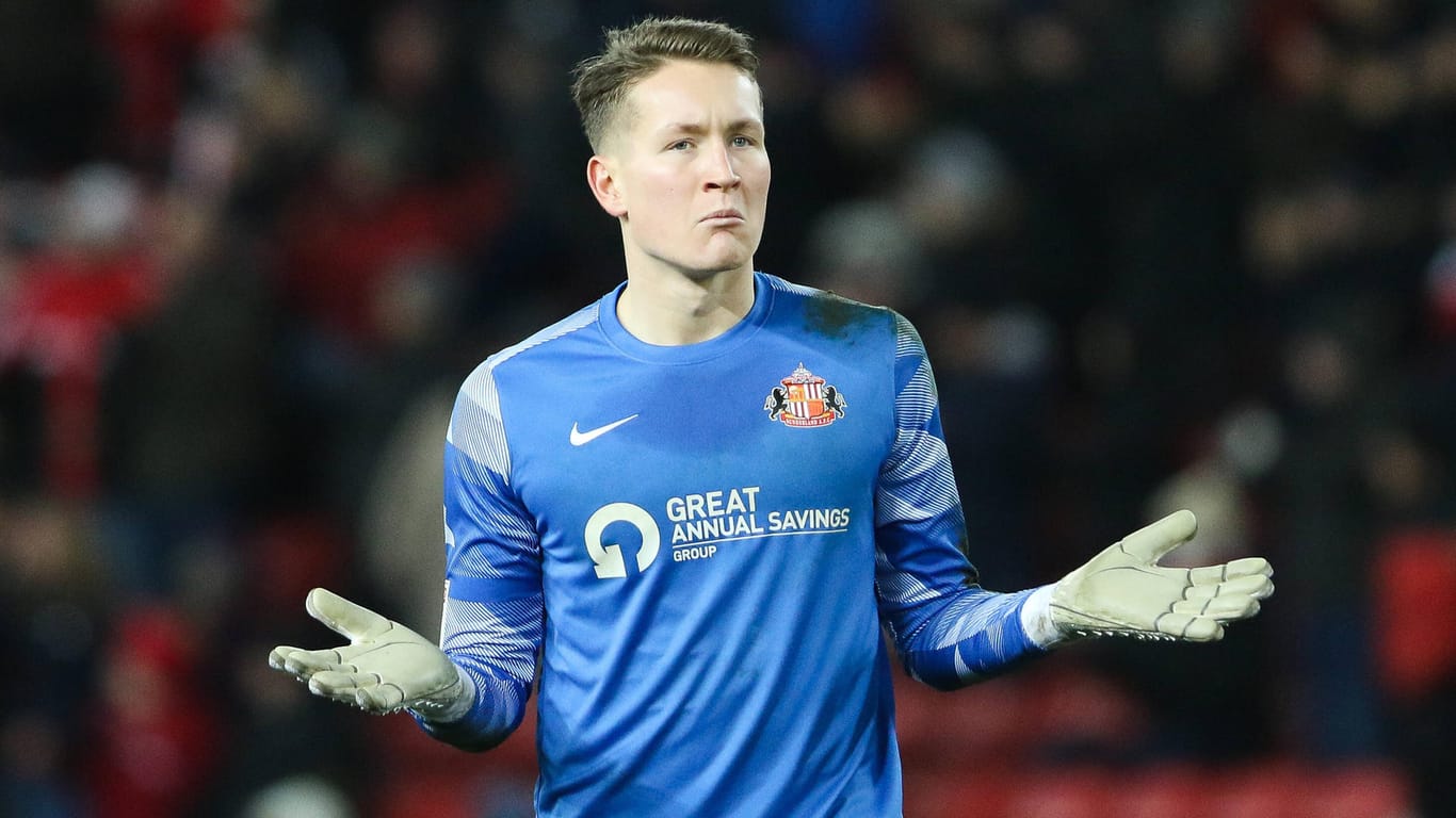 Ron-Thorben Hoffman: Der Keeper war zuletzt an den englischen Drittligaklub Sunderland ausgeliehen.