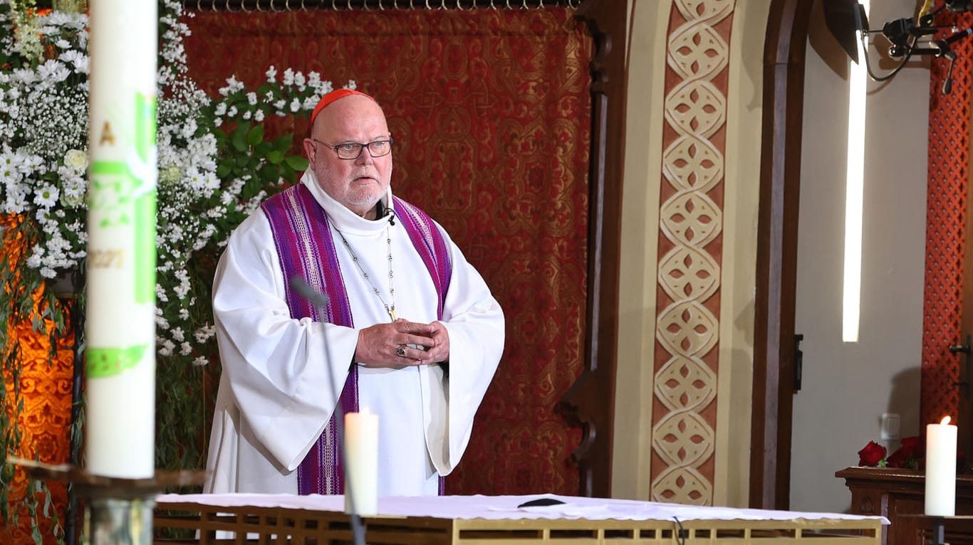 Kardinal Reinhard Marx in Garmisch-Partenkirchen: Der Gottesdienst sei Ausdruck von Trauer und Hoffnung.