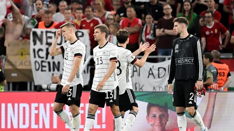 Die deutsche Nationalmannschaft zeigte in Ungarn eine enttäuschende Leistung.