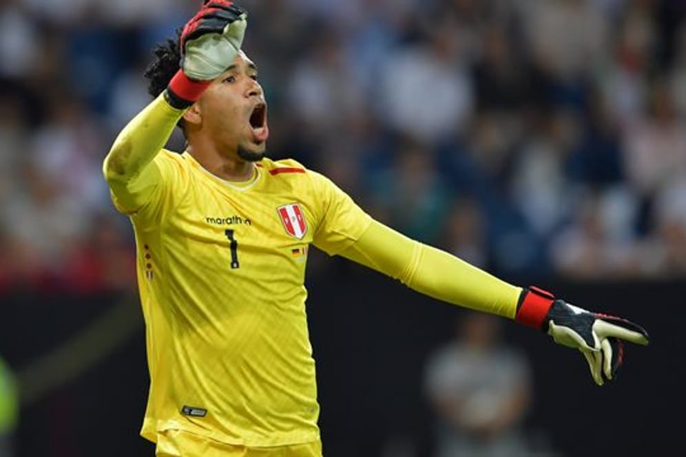 Torwart Pedro Gallese will mit Peru zur WM.