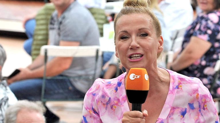 Andrea Kiewel: Sie ist die Gastgeberin des "ZDF-Fernsehgartens".