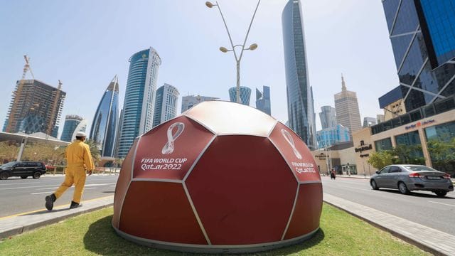 Die Fußball-WM findet Ende des Jahres in Katar statt.