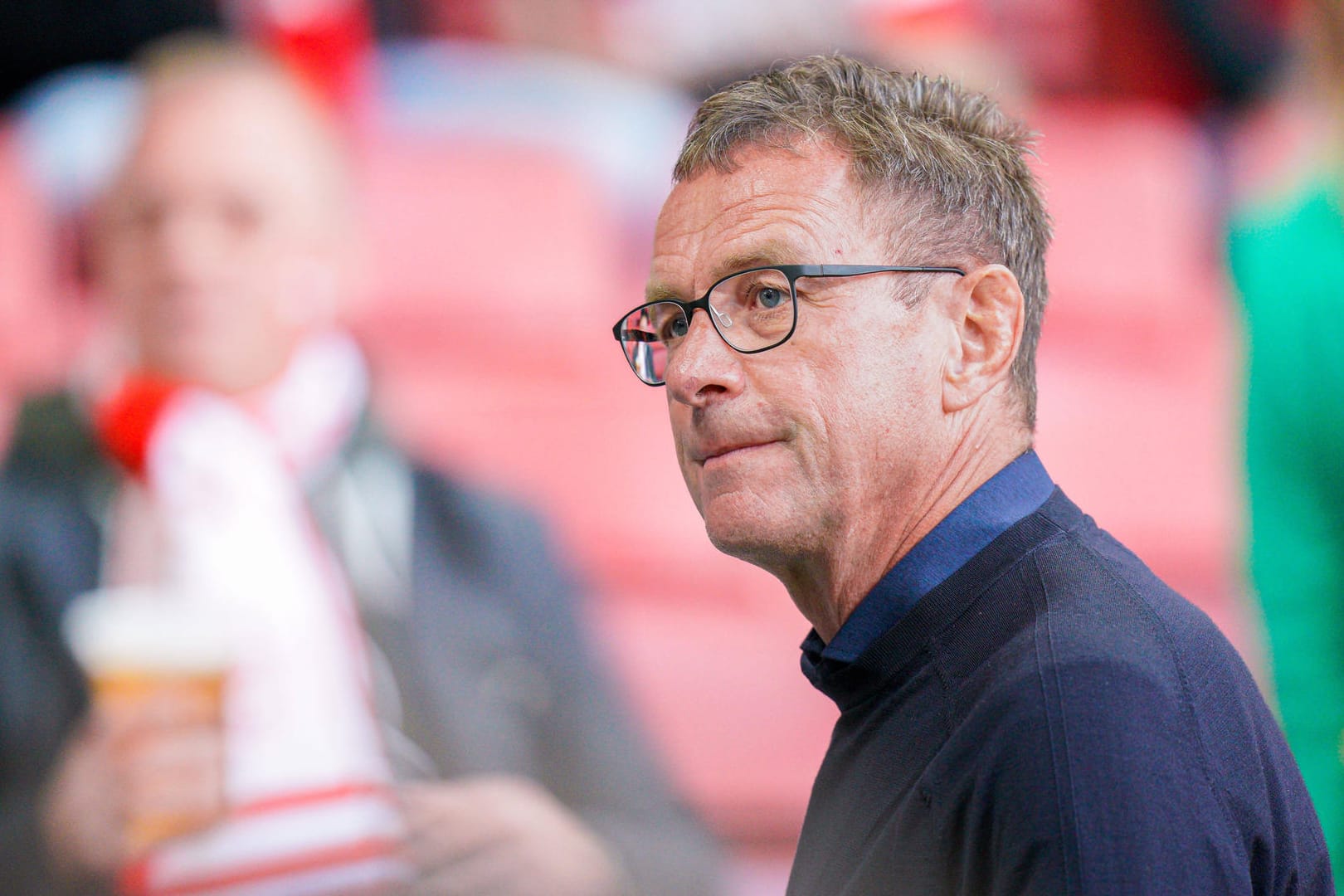 Ralf Rangnick: Der Trainer der Österreicher hatte wie schon im Hinspiel vor wenigen Tagen mit seinem Team das Nachsehen gegen Dänemark.