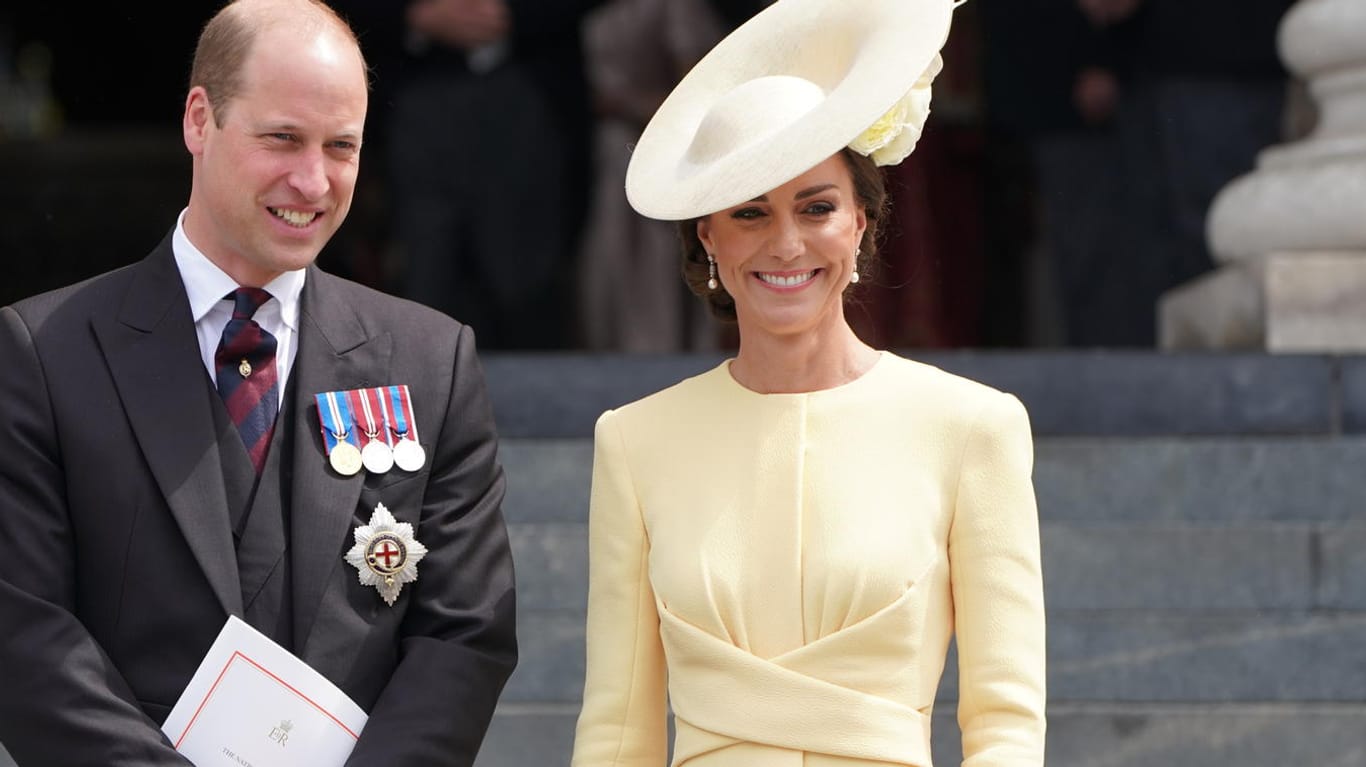 Prinz William und Herzogin Kate: Das Paar wird mit seinen Kindern umziehen.