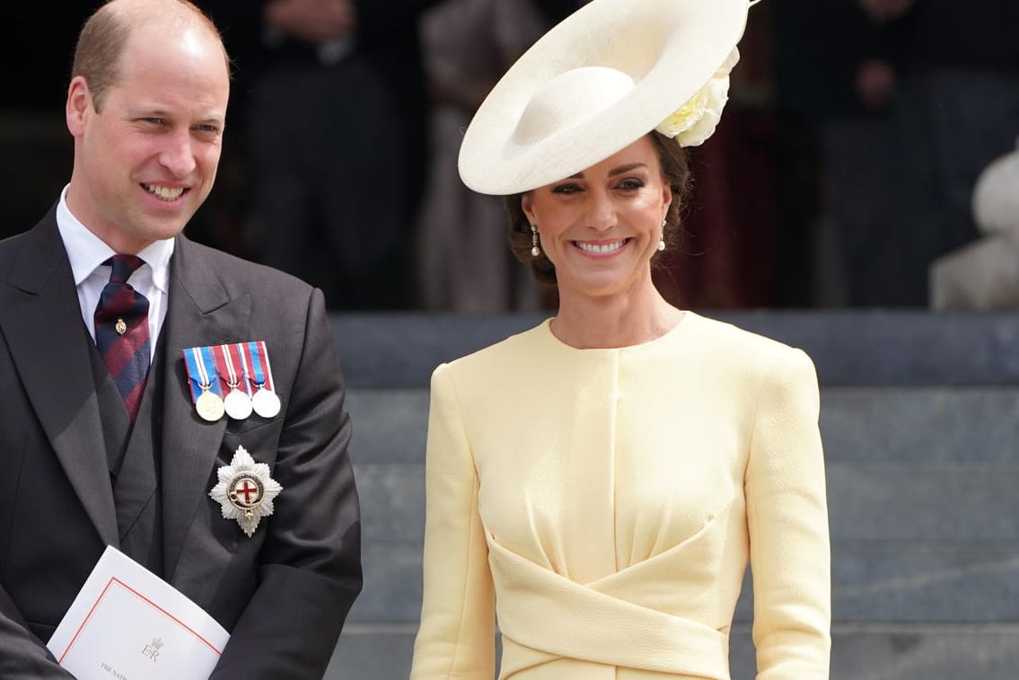 Prinz William und Herzogin Kate: Das Paar wird mit seinen Kindern umziehen.