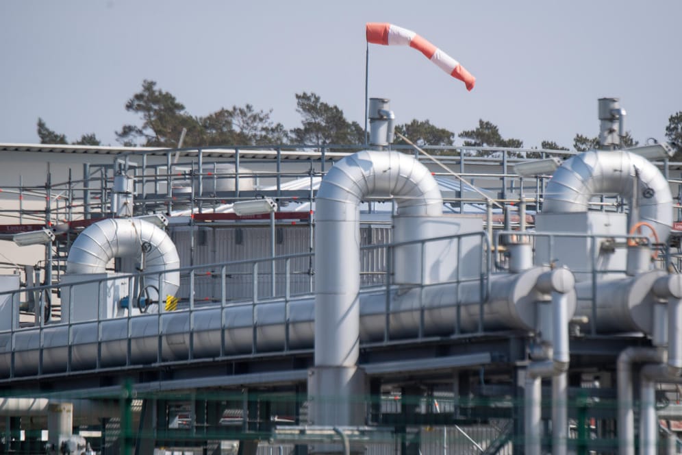 Pipeline Nord Stream 1 in Mecklenburg-Vorpommern: Der russische Konzern Gazprom liefert weniger Gas nach Deutschland.