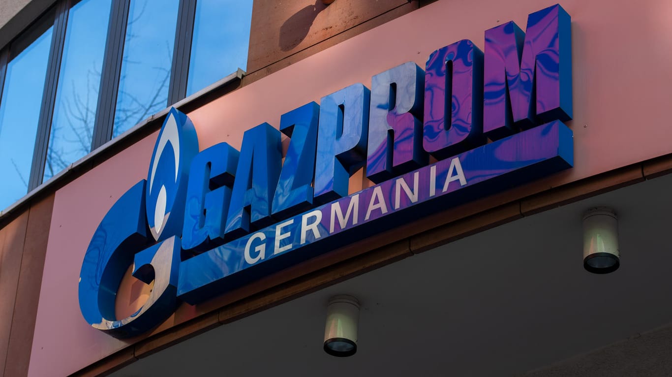 Logo von Gazprom Germania GmbH: Das ehemalige Tochterunternehmen des russischen Gazprom-Konzerns steht unter Kontrolle des deutschen Staates.