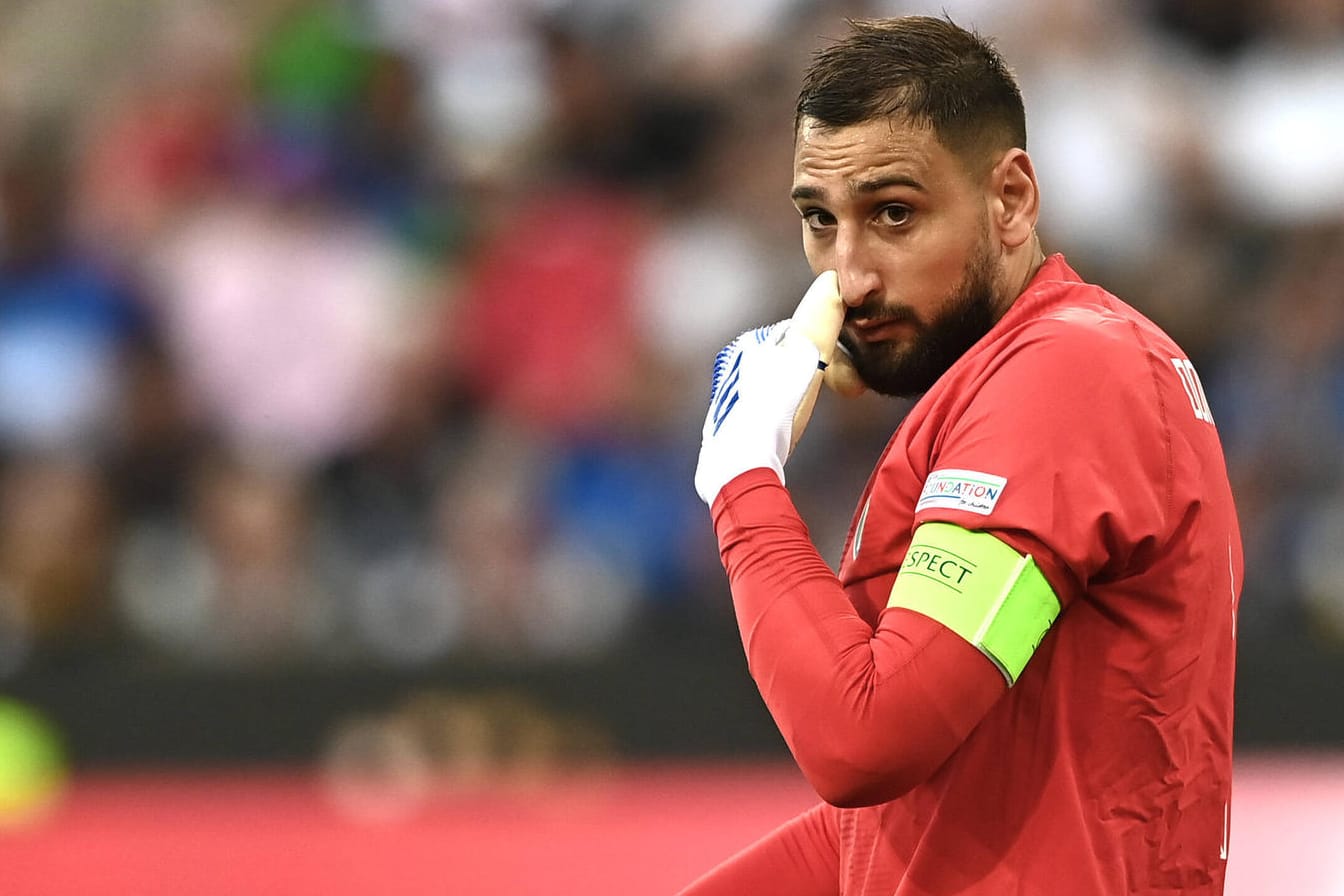 Gianluigi Donnarumma: Der italienische Profi musste fünf Gegentore gegen Deutschland hinnehmen.