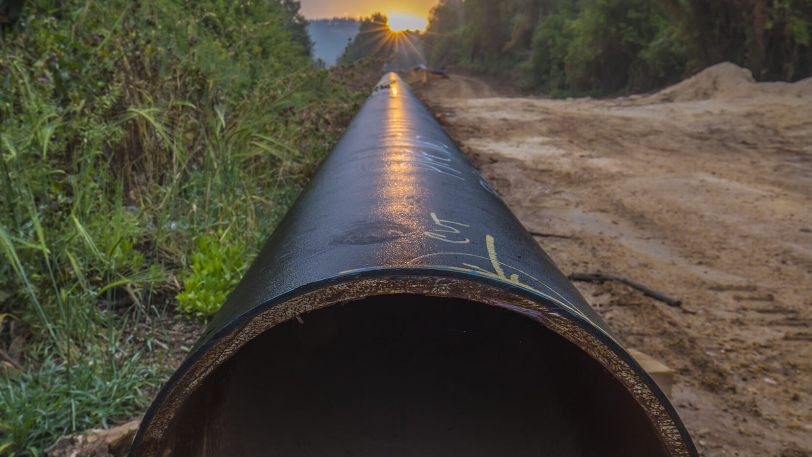 Gas-Pipeline in der Nähe von Jerusalem, Israel (Symbolbild): Schon bald könnte Israel Gas in die EU exportieren. Gas-Pipeline in der Nähe von Jerusalem, Israel (Symbolbild): Schon bald könnte Israel Gas in die EU exportieren.