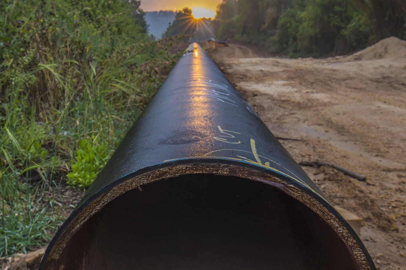 Gas-Pipeline in der Nähe von Jerusalem, Israel (Symbolbild): Schon bald könnte Israel Gas in die EU exportieren. Gas-Pipeline in der Nähe von Jerusalem, Israel (Symbolbild): Schon bald könnte Israel Gas in die EU exportieren.
