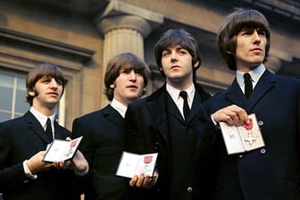 Ringo Starr, John Lennon, Paul McCartney und George Harrison: Die vier Beatles schrieben Musikgeschichte, McCartney feiert nun seinen 80. Geburtstag.
