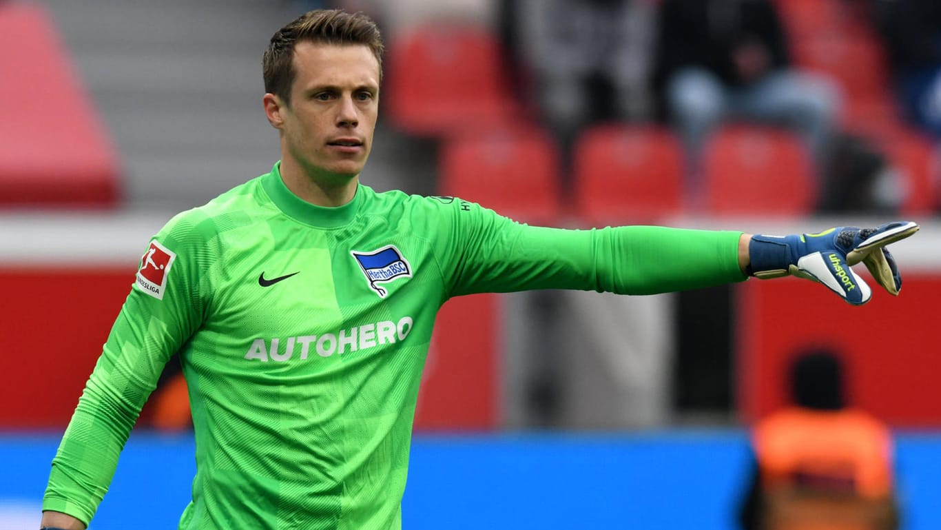 Alexander Schwolow: Bei der Hertha wurde der Torwart nicht glücklich.