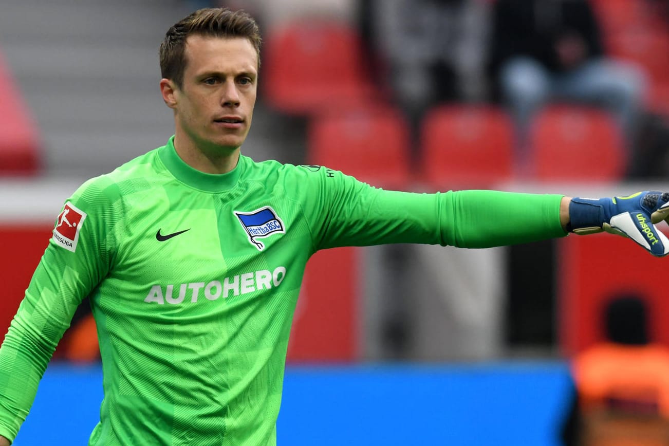 Alexander Schwolow: Bei der Hertha wurde der Torwart nicht glücklich.