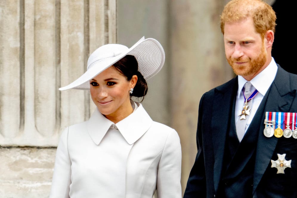 Herzogin Meghan und Prinz Harry: Die Eltern besuchten ihre britischen Verwandten im Rahmen des Thronjubiläums Anfang Juni.