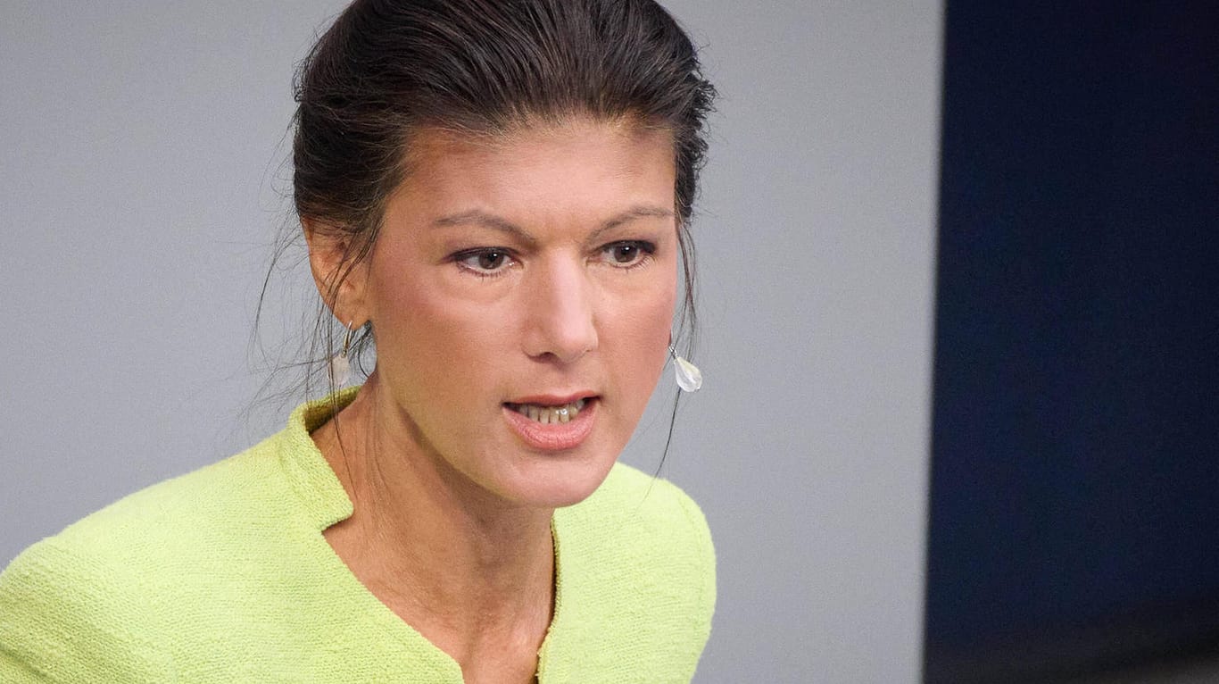 Sahra Wagenknecht (Archiv): Eine Gruppe um die ehemalige Fraktionschefin will einige Passagen aus einem Leitantrag streichen.