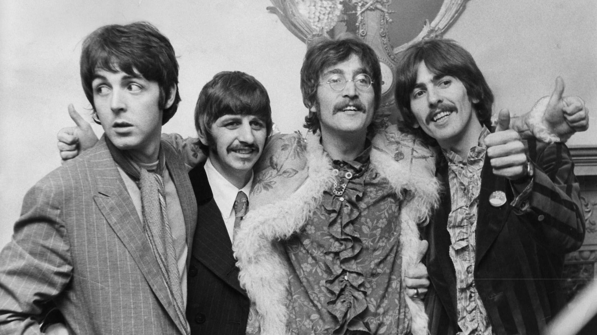 Die Beatles im Jahr 1969: Die Trennung der Gruppe war nicht mehr weit entfernt zu diesem Zeitpunkt.