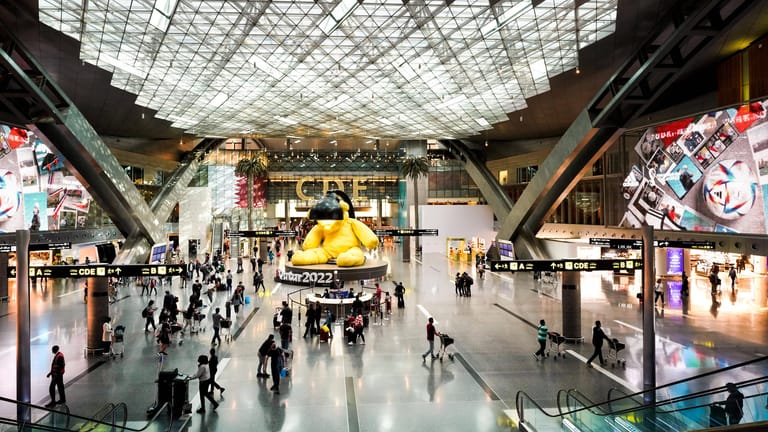 Flughafen Hamad International: Der Airport in Doha wurde erneut zum besten Flughafen der Welt gekürt.