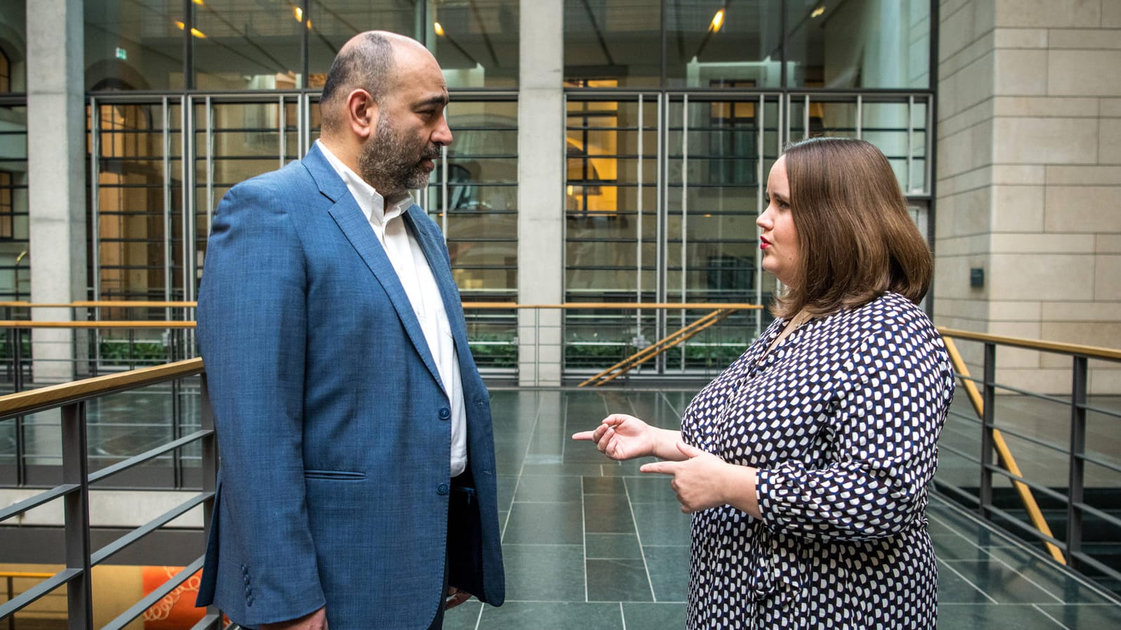 Omid Nouripour und Ricarda Lang: Sie führen die Grünen seit Februar als Bundesvorsitzende.