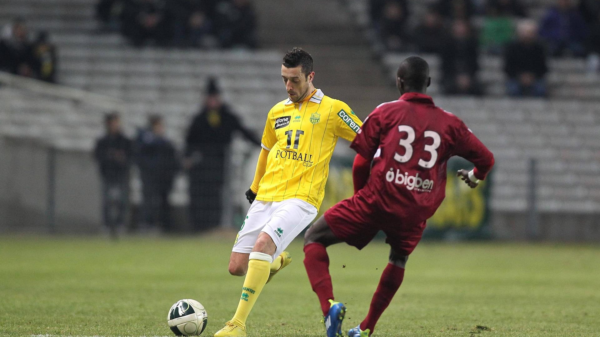 Erste Europa-Station: Sadio Mané (Nummer 33) startete 2011 sein Europa-Abenteuer beim FC Metz in Frankreich. Dort schaffte er den Sprung aus der Reservemannschaft in die zweite französische Liga. Dort gelang ihm in 19 Einsätzen ein Tor und eine Vorlage.