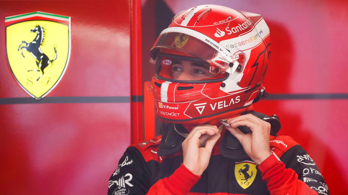 Charles Leclerc: Der Ferrari-Pilot muss sich beim Grand Prix von Kanada hinten einreihen.