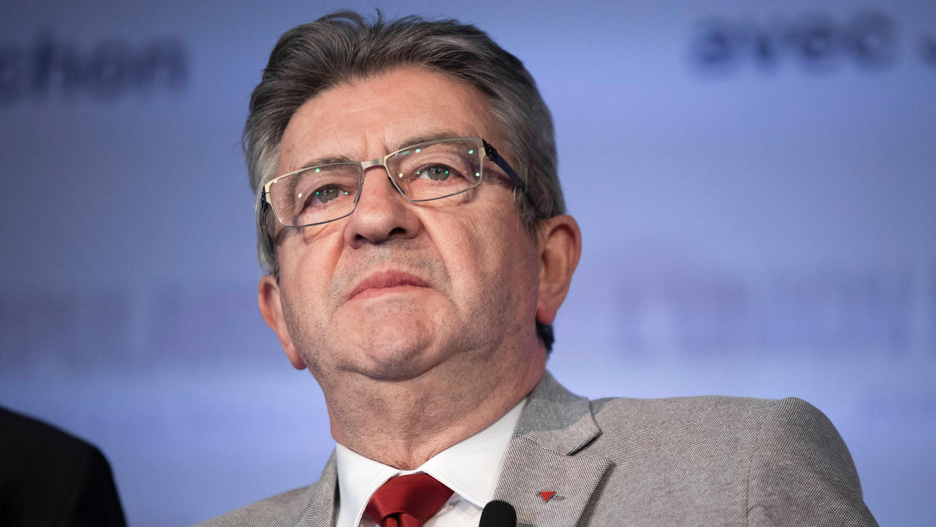 Jean-Luc Melénchon, Linkspolitiker und Drittplatzierter bei der Präsidentschaftswahl: "Das Chaos, das ist Macron."