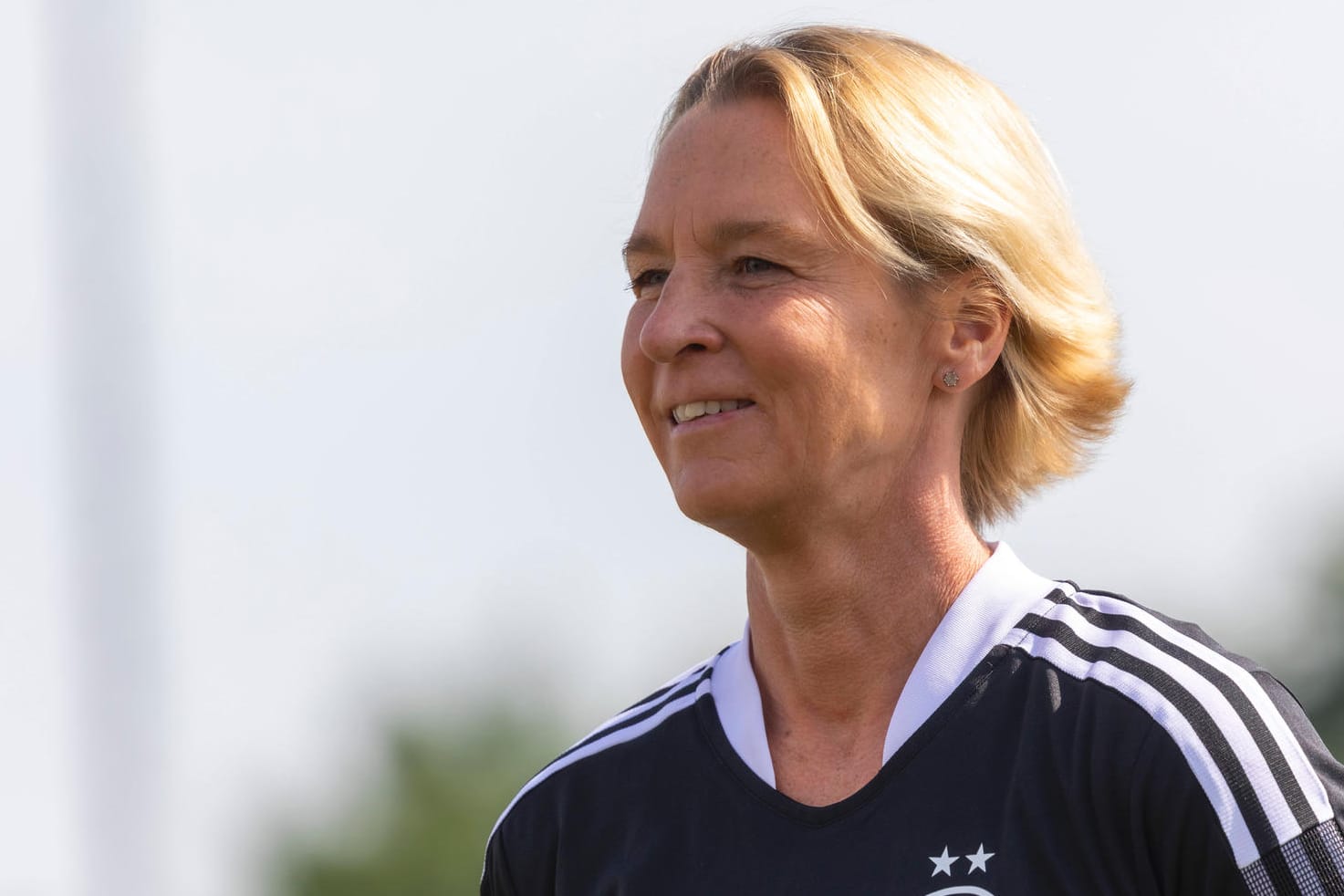 Martina Voss-Tecklenburg: Die Bundestrainerin bestreitet mit ihrem Team nur ein Testspiel vor der EM in England.