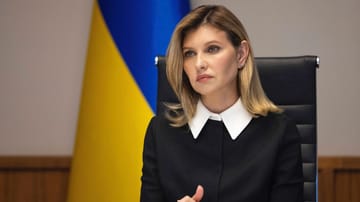 Olena Selenska, First Lady der Ukraine: Mittlerweile befindet sie sich wieder in Kiew.