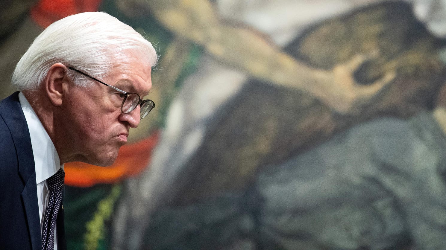 Bundespräsident Frank-Walter Steinmeier bei der Eröffnung der documenta: die Die Anerkennung der israelischen Staatlichkeit sei "bei uns Grundlage und Voraussetzung der Debatte".