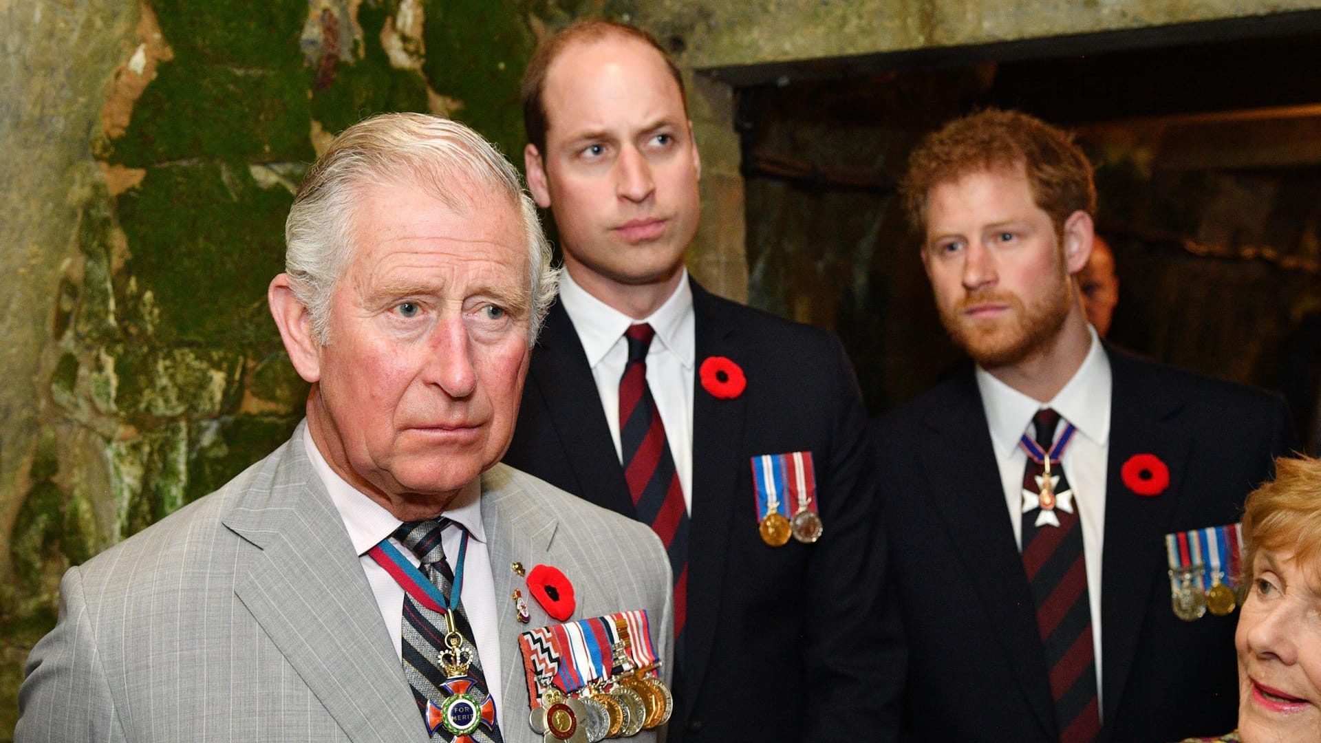 Ein Bild, zwei Generationen: Prinz Charles mit seinen Söhnen William und Harry.