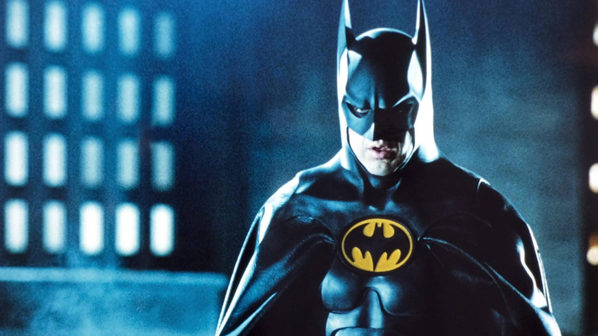 Michael Keaton als Batman im Jahr 1989.