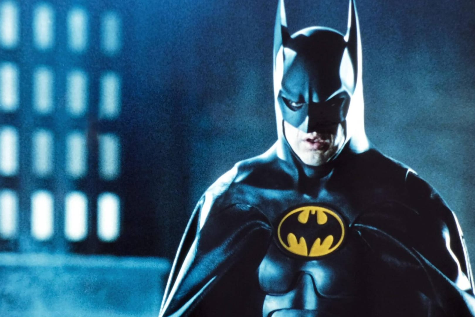 Michael Keaton als Batman im Jahr 1989. Michael Keaton als Batman im Jahr 1989.