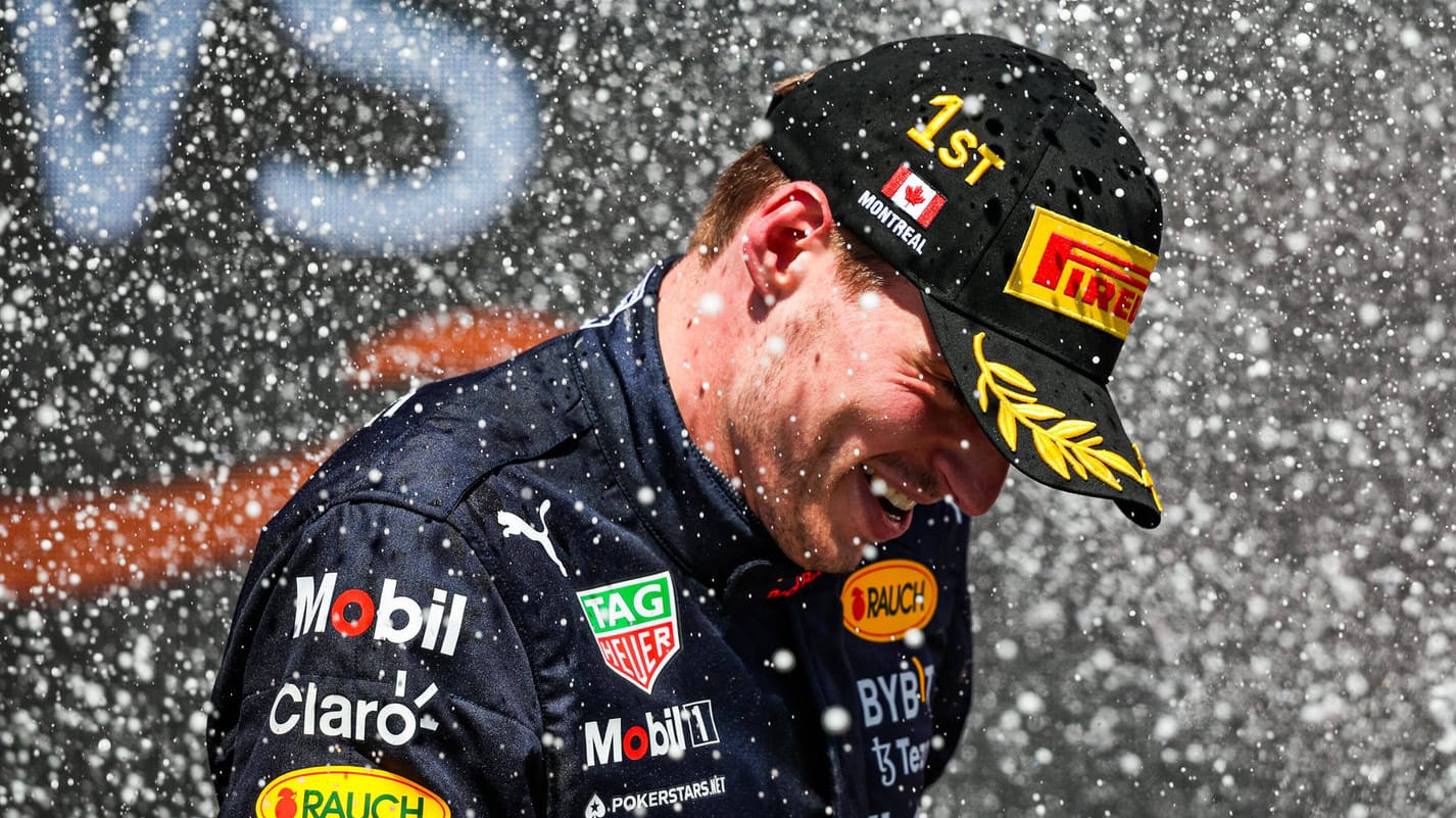 Max Verstappen: Er holte sich den Sieg in Kanada.