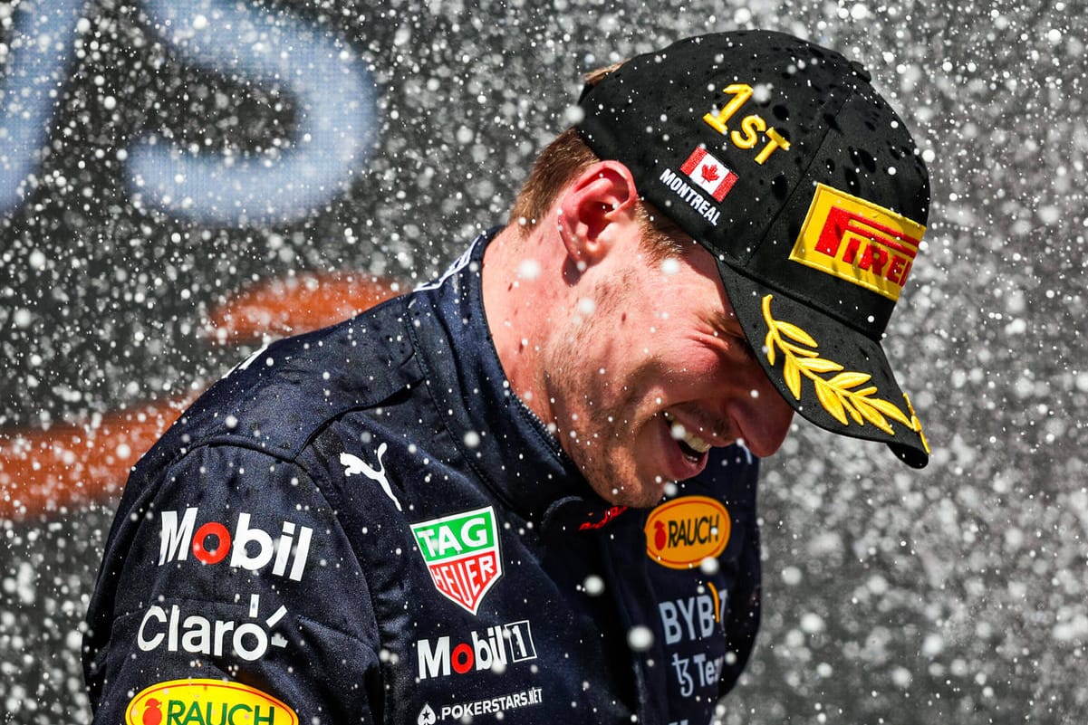 Max Verstappen: Er holte sich den Sieg in Kanada.