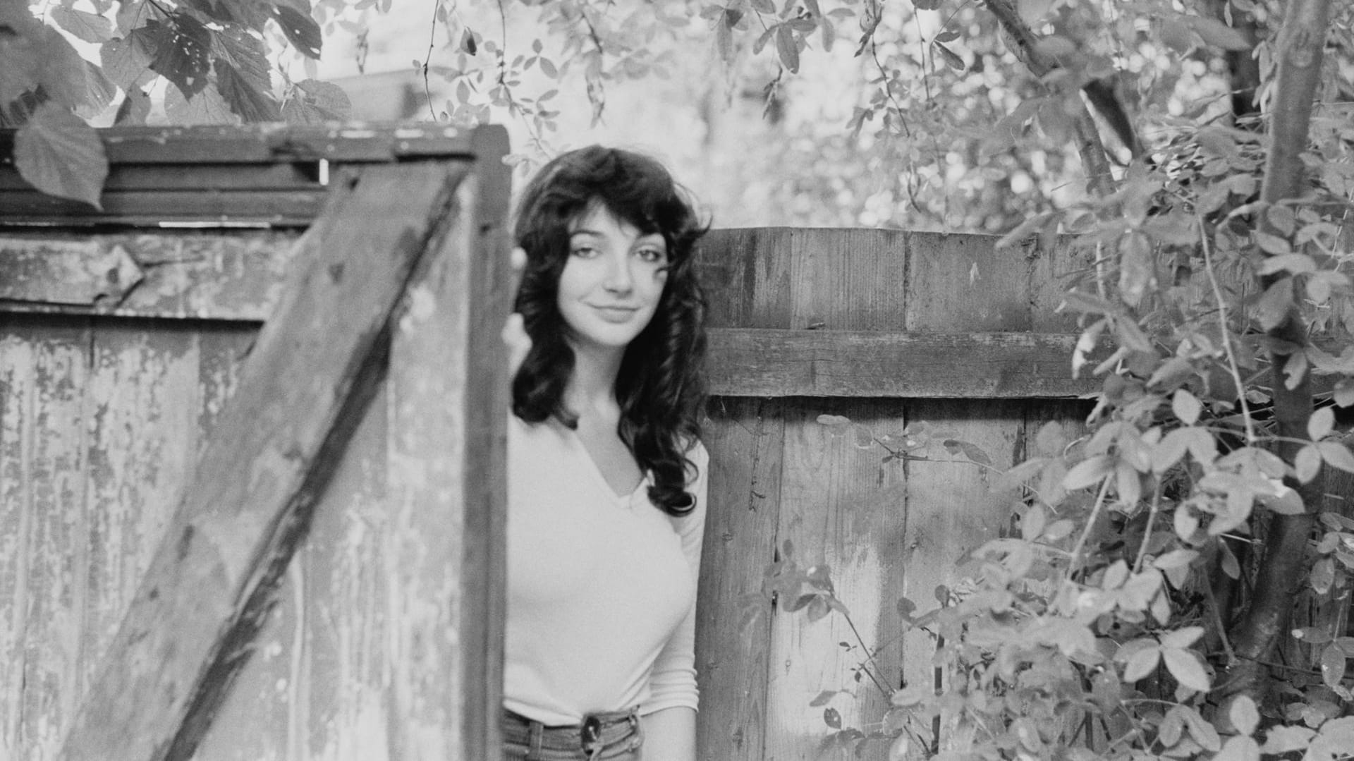 26. September 1978: Kate Bush in ihrem Elternhaus in East Wickham, London.