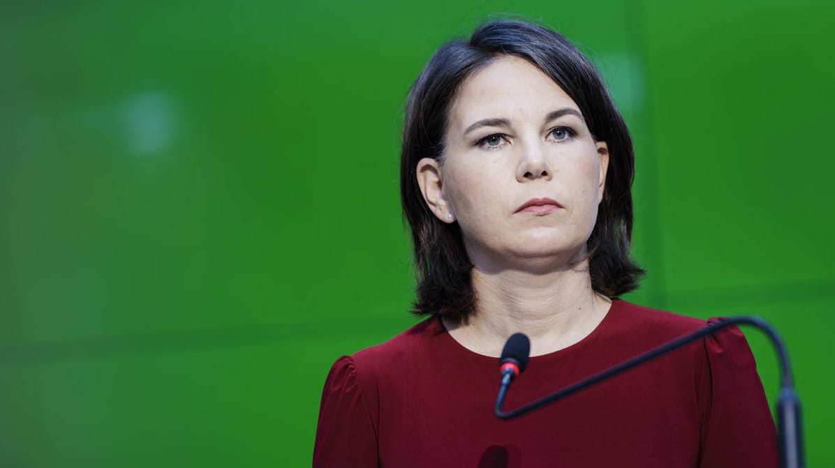 Annalena Baerbock: Die grüne Außenministerin ist aktuell weniger präsent als Kanzler Olaf Scholz.