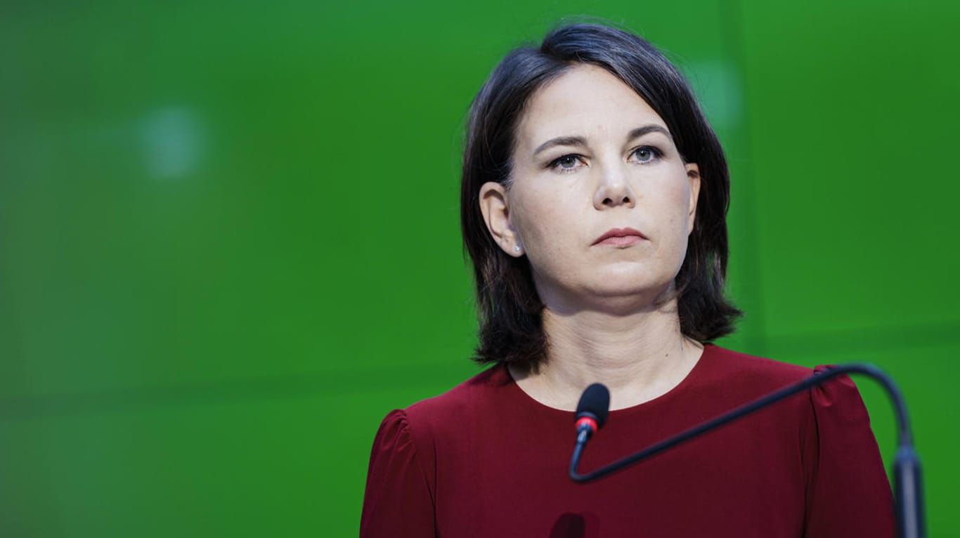 Annalena Baerbock: Die grüne Außenministerin ist aktuell weniger präsent als Kanzler Olaf Scholz.