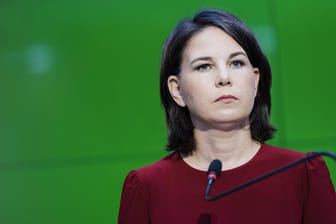 Annalena Baerbock: Die grüne Außenministerin ist aktuell weniger präsent als Kanzler Olaf Scholz.