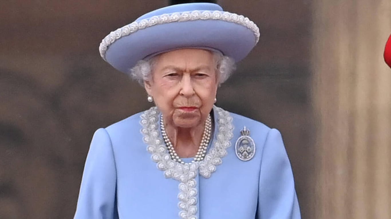 Queen Elizabeth während der Festivitäten.