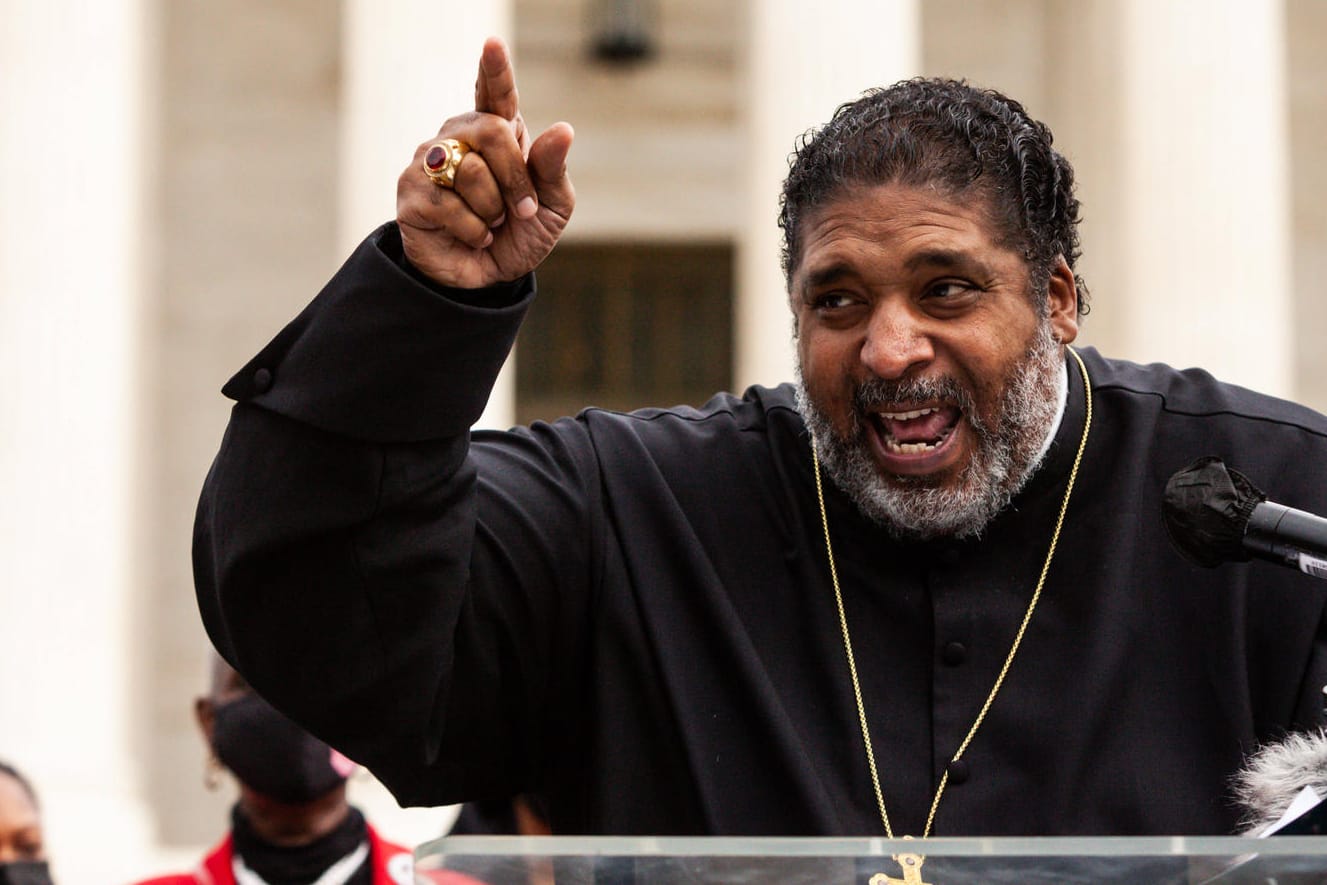 "Wir werden nicht mehr schweigen": William Barber ruft zum Protest auf.