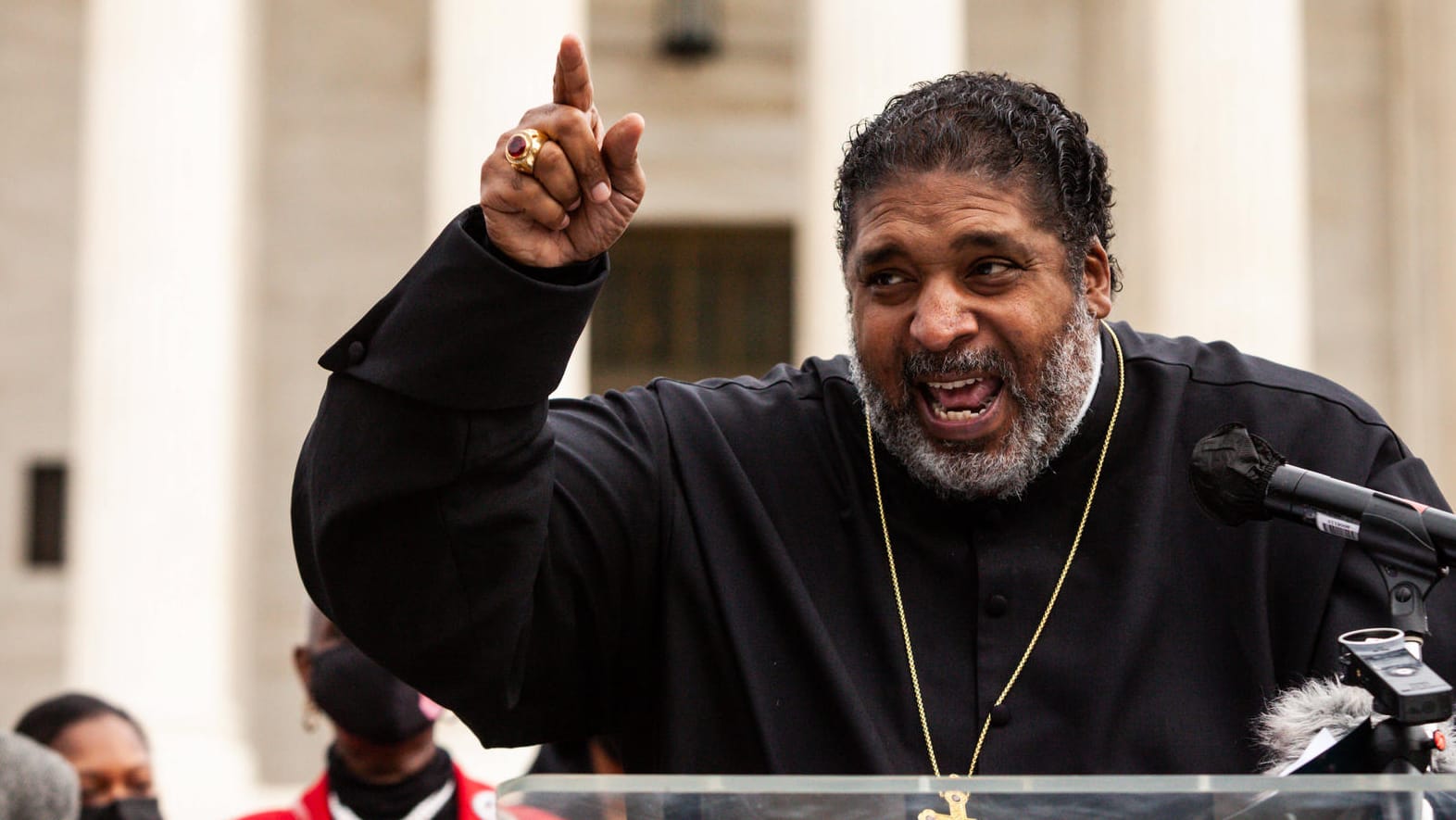 "Wir werden nicht mehr schweigen": William Barber ruft zum Protest auf.