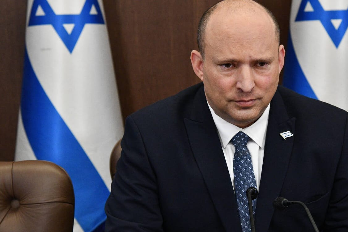 Ministerpräsident Naftali Bennett (Archiv): Israels Regierung strebt Neuwahlen an.