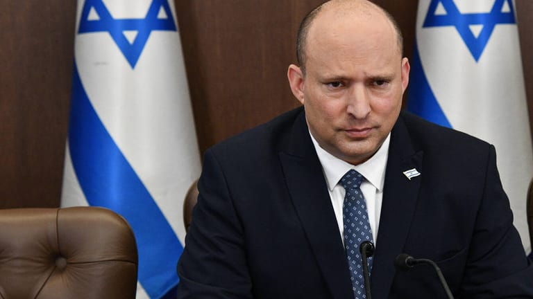 Ministerpräsident Naftali Bennett (Archiv): Israels Regierung strebt Neuwahlen an.