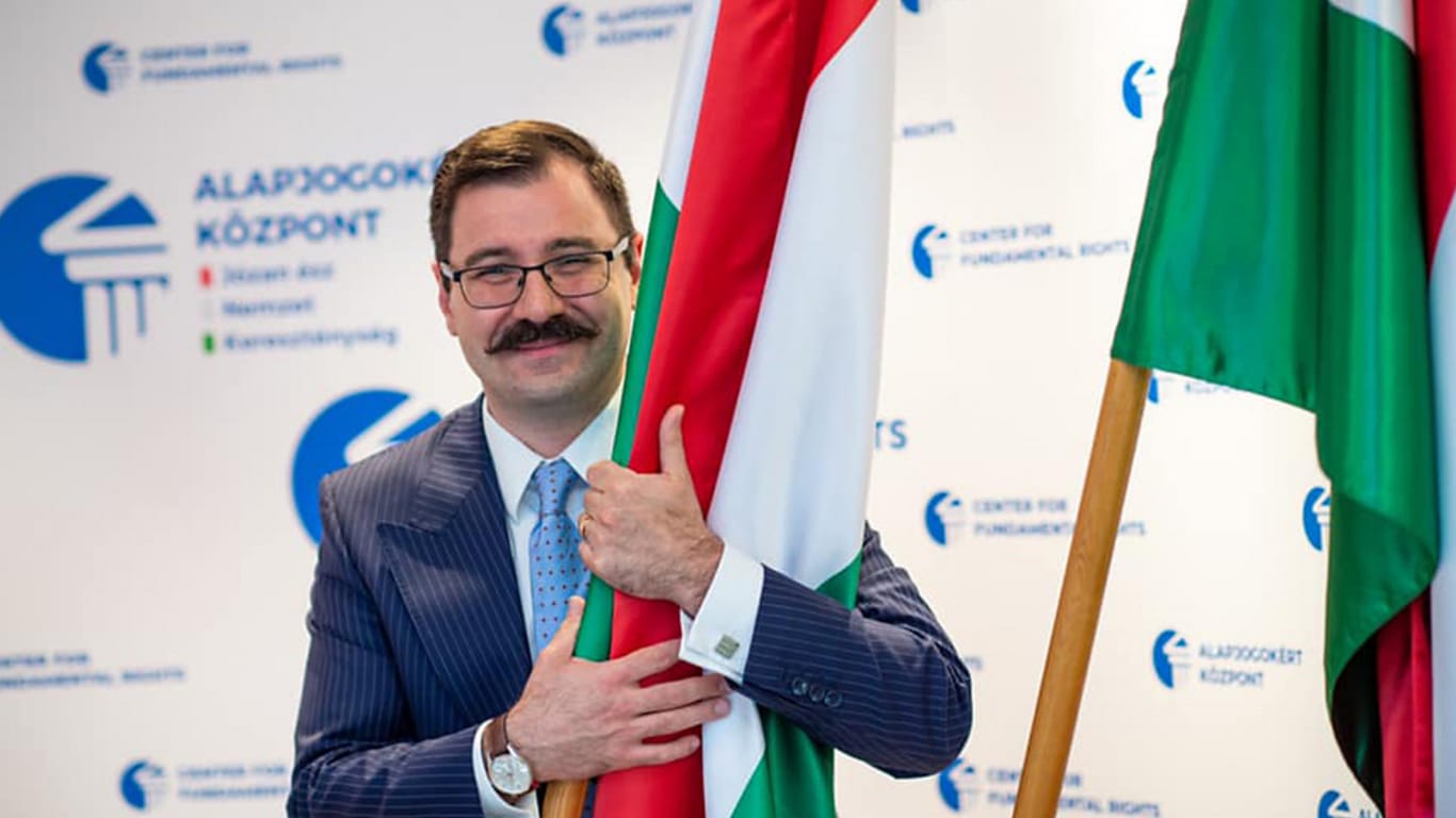 Miklós Szánthó: In den vergangenen Jahren hat er in Ungarn Organisationen und Einfluss aufgebaut.