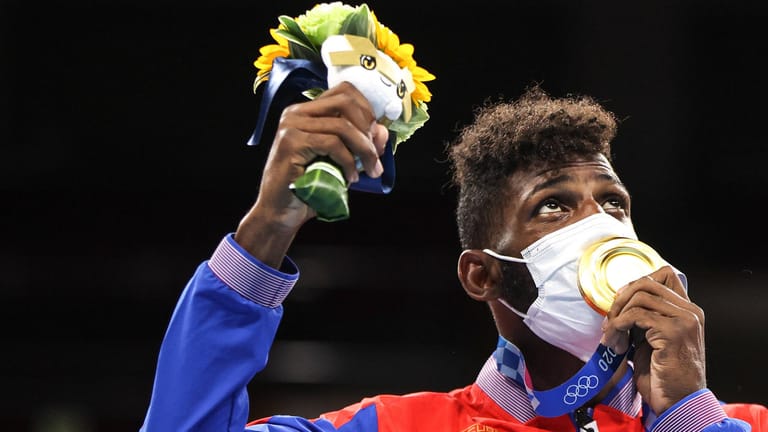 Box-Olympiasieger Andy Cruz: Der 26-Jährige wird aktuell in Kuba gesucht.