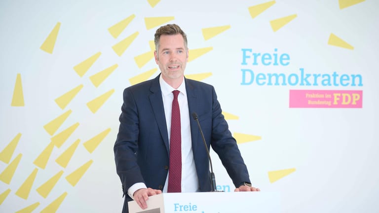 FDP-Fraktionschef Christian Dürr: Für die Verlängerung der Laufzeiten von AKWs.