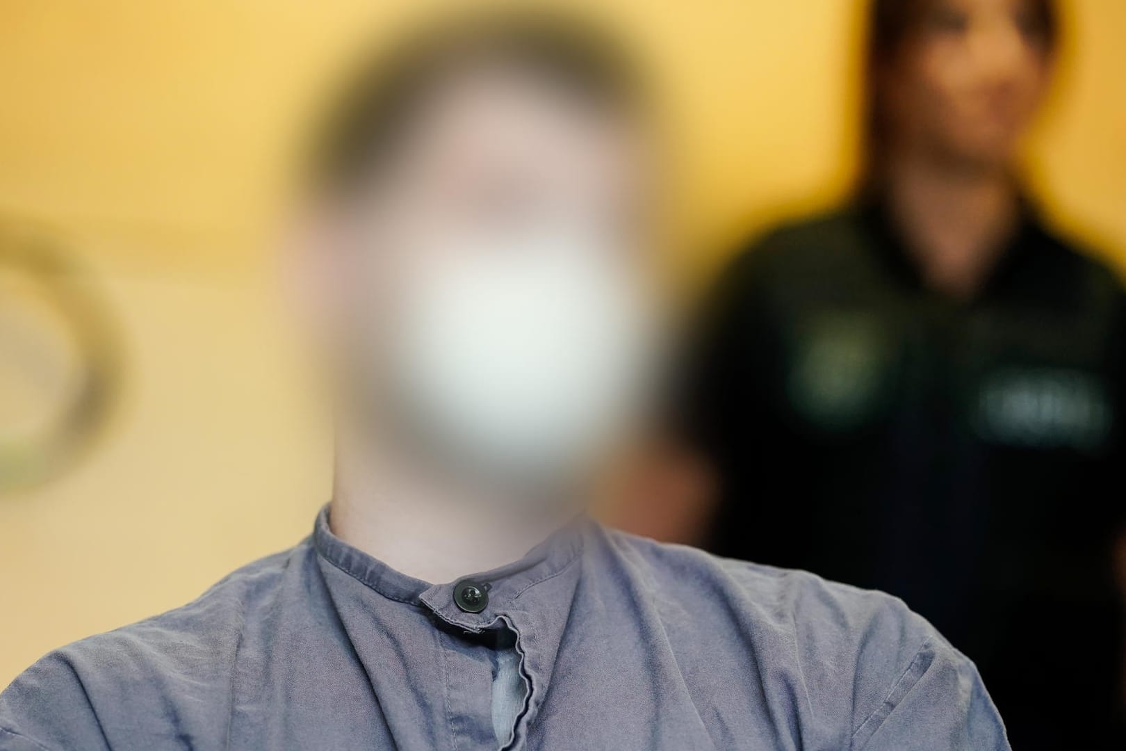 Andreas S.: Der Hauptangeklagte hat im Prozess um den Mord an zwei deutschen Polizisten Notwehr angedeutet.