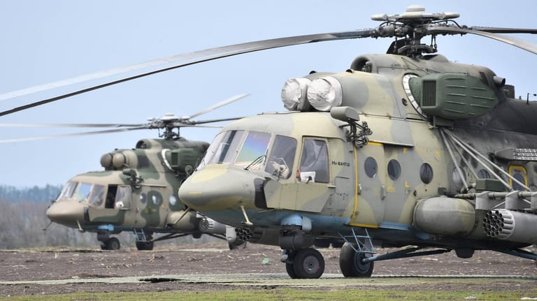 Ein russischer Mi-8 Hubschrauber hat offenbar den Luftraum von Estland verletzt. (Symbolfoto)